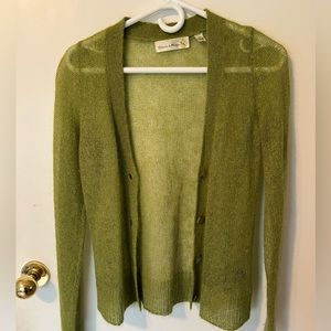 Mohair Cardigan Small
